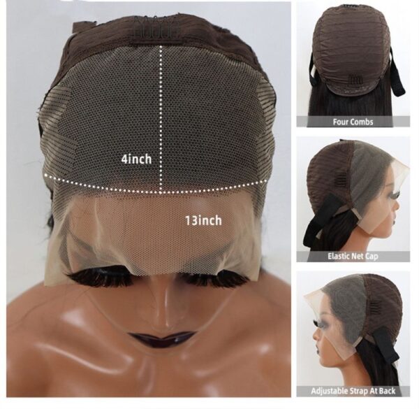 13x4 Lace Wigs Brazilian Lace Human Hair Wig Straight Human Hair Wig
