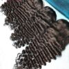 Diepe Golf Braziliaanse 150% 180% Menselijk Haar 13x4 Frontale Lace Top Pruik