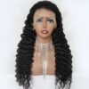 Diepe Golf Braziliaanse 150% 180% Menselijk Haar 13x4 Frontale Lace Top Pruik