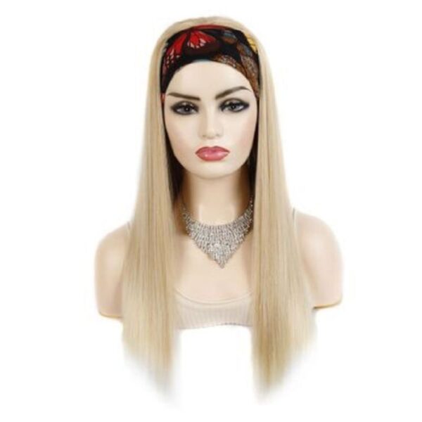 Women Synthetic Headband Wig Premium Silky Headband Wig