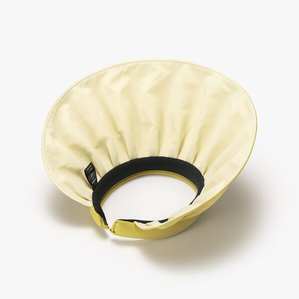 Large Brim Summer UV Protection Rolled Up as a Headband