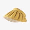Large Brim Summer UV Protection Rolled Up as a Headband