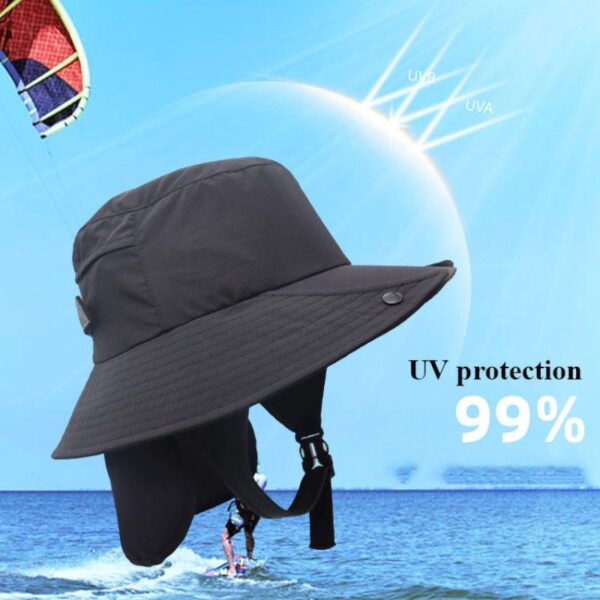 UPF50+ UV 보호 속건성 반사 서핑 모자