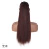 Afro Yaki Drawstring Ponytail Extension Human Hair
