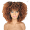 14 inch super natuurlijke synthetische Afro Kinky krullende pruik