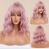 Short Bob Wigs 4x4 Brazilian Wave Lace Front Wigs For Black Women