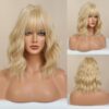 Short Bob Wigs 4x4 Brazilian Wave Lace Front Wigs For Black Women