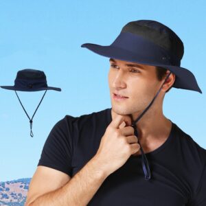 Outdoor UPF SPF50+ Sun Protection Wide Brim Fishermen UV Bucket Hat Sun Hats